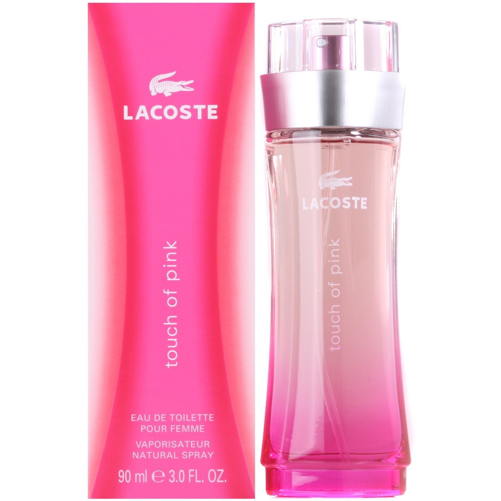 LACOSTE TOUCH OF PINK EDT 90 ML FOR 