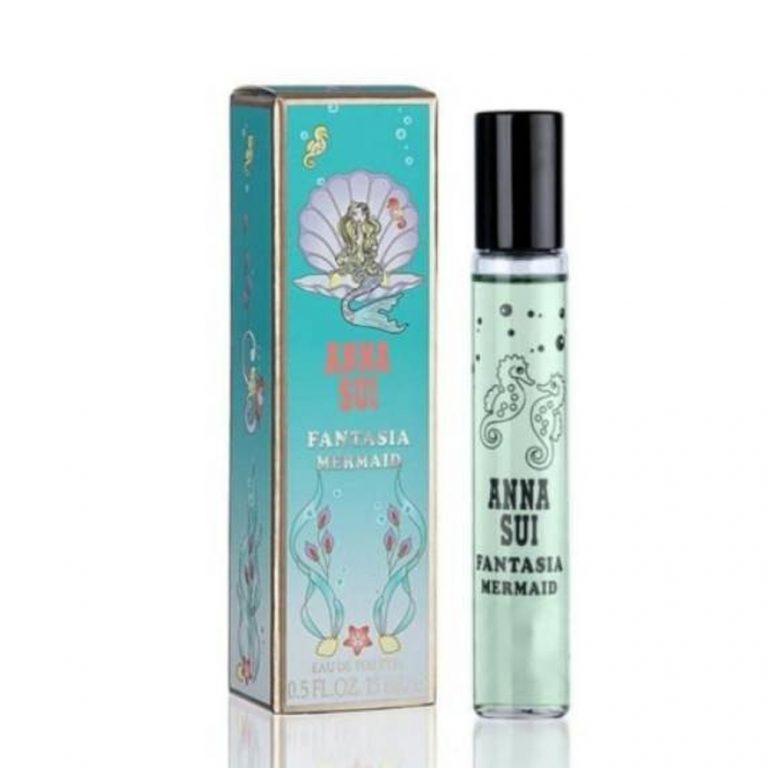 Fantasia mermaid anna sui. Туалетная вода Anna sui Fantasia Mermaid. Anna sui Fantasia Mermaid 15ml. Anna sui Fantasia духи. Тестер Anna sui Fantasia Mermaid EDT, 75 ml (Luxe евро).