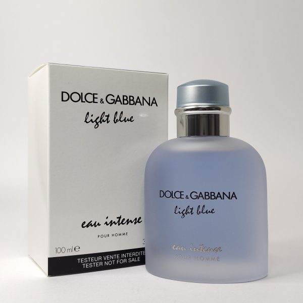 DOLCE & GABBANA LIGHT BLUE EAU INTENSE POUR HOMME EDP 100ML TESTER ...